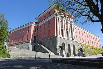 City Hall building as seen from the square
