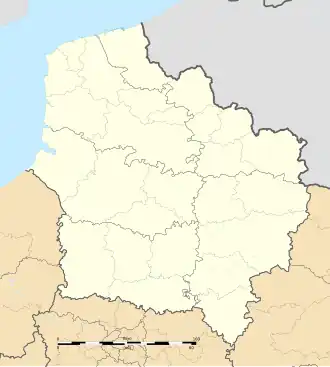 Cambrai is located in Hauts-de-France