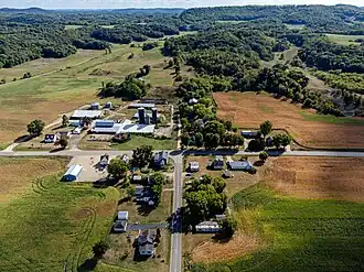 County C and County S crossroads