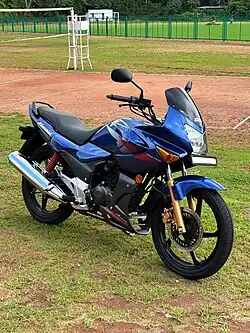 Hero Honda Karizma R in blue colour