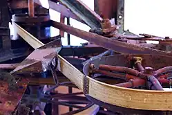 Tinguely, detail of Heureka, 1972–73; old components