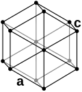 Hexagonal crystal structure for hydrogen