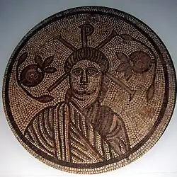 Hinton St Mary Mosaic; 4th century AD.[24]