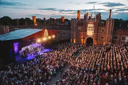 Hampton Court Palace Festival in the Base Court