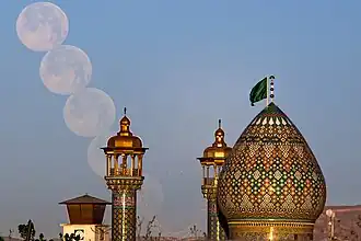 Dome and minarets of the tomb of Sayyid Alauddin Hussein