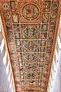The wooden ceilings found in Hildesheim along with the wooden ceilings of Zillis (Switzerland) and Dädesjö (Sweden), are some of the few panel paintings of the high Middle Ages that have survived.
