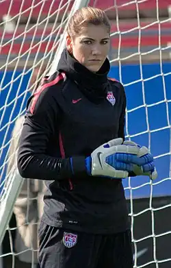 Hope Solo, former USWNT goalkeeper