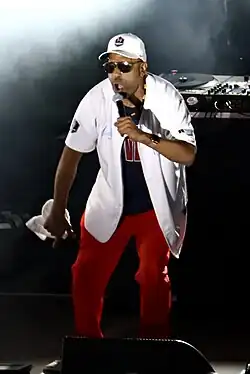 Tone Lōc performing in October 2023