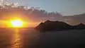 Before sunset at Hout Bay viewed from Chapman's Peak Drive
