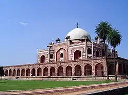 Humayun's Tomb is considered a predecessor to the Taj Mahal.[30]