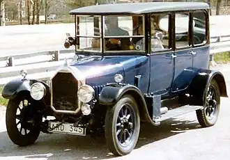 11.4&nbsp;hp saloon 1924