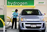 Hydrogen fueling station in California