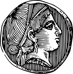 Emblem used by the OIHP, depicting Hygieia of OIHP