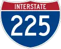 Interstate 225 marker