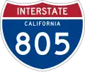 Interstate 805 marker
