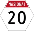 Nasional 20 shield}}