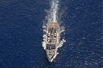 Sarvekshak en-route to Mauritius