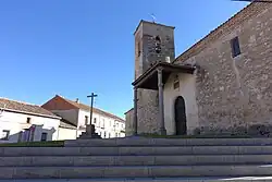 Church of San Bartolomé, in Martín Miguel (Segovia, Spain).