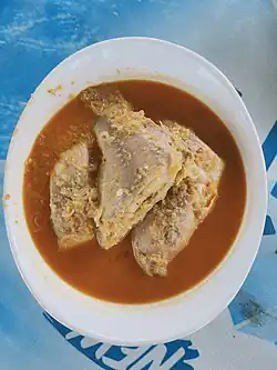 Asam pedas ikan in Mempawah, West Kalimantan, Indonesia