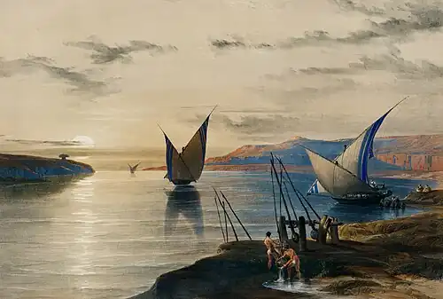 180. Hadjar Silsilis, or the Rock of the Chain.