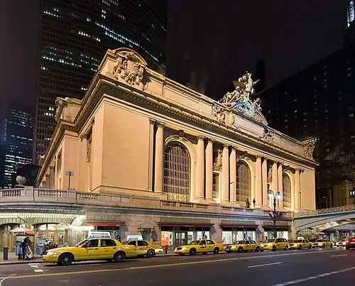 Grand Central Terminal, New York City, by Reed and Stem and Warren and Wetmore, 1903[241]