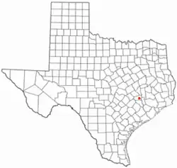 Location of Chappell Hill, Texas