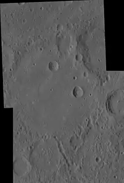 MESSENGER mosaic with different lighting than the image above
