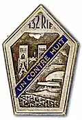 Insignia of the 132nd RIF.