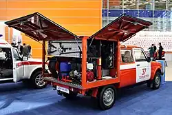 Lada Niva fire appliance
