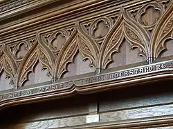 Interior detail of the Church of Saints Peter & Paul