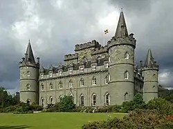 Inveraray Castle, Argyll (Duneagle Castle, home of the Lord and Lady Flintshire)