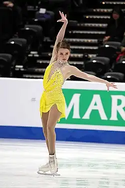 Isadora Williams at the 2019 Four Continents Championships