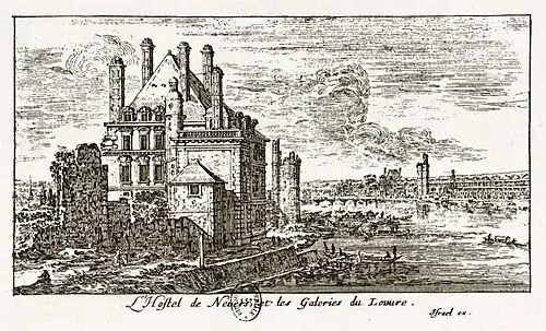 View of the grand pavilion from the east (1652)