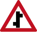 Staggered crossroads
