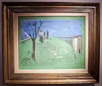 On the hillside, 1931