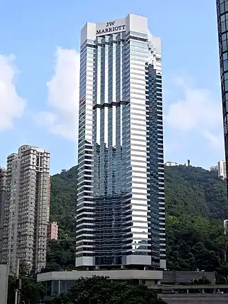 JW Marriott hotel in Hong Kong