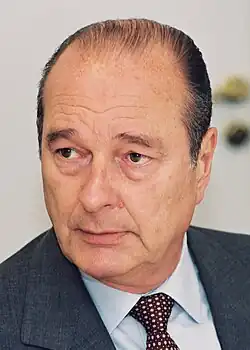 France Jacques Chirac, President