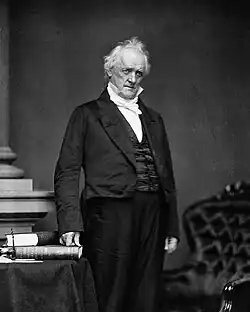 Photo of James Buchanan by Brady