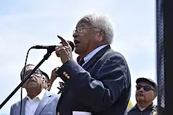 James Lawson (STH '60) – key theoretician, strategist and tactician of nonviolence within the civil rights movement, develop strategy for the Freedom Riders, portrayed by Jesse Williams in The Butler