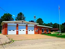 Town hall and fire department