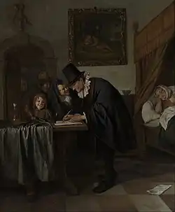 The Doctor's Visit c. 1665, Museum Boijmans Van Beuningen