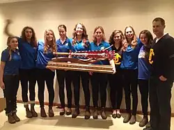 UBC W8+ winners of the Jane Thornton Trophy 2014