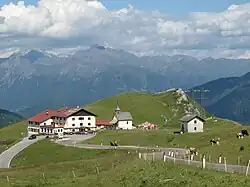 Panorama near Jaufenpass