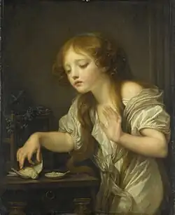 The Dead Bird by Jean-Baptiste Greuze