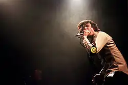 Jeff Penalty performing with The Dead Kennedys in San Francisco in 2006. Photo by Neil Motteram.