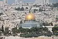General view with Old City from Mount of Olives