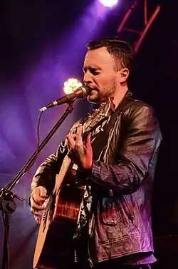 Jesse Clegg performing live