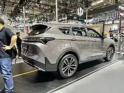 Second facelift Jetour X70 Plus (rear)