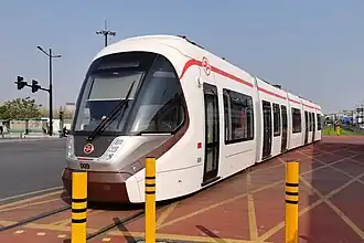Jiaxing Tram in October 2021