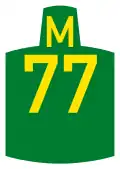 Metropolitan route M77 shield